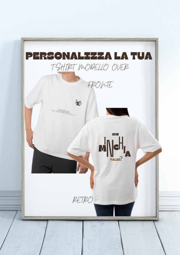 Personalizza t shirt best sale